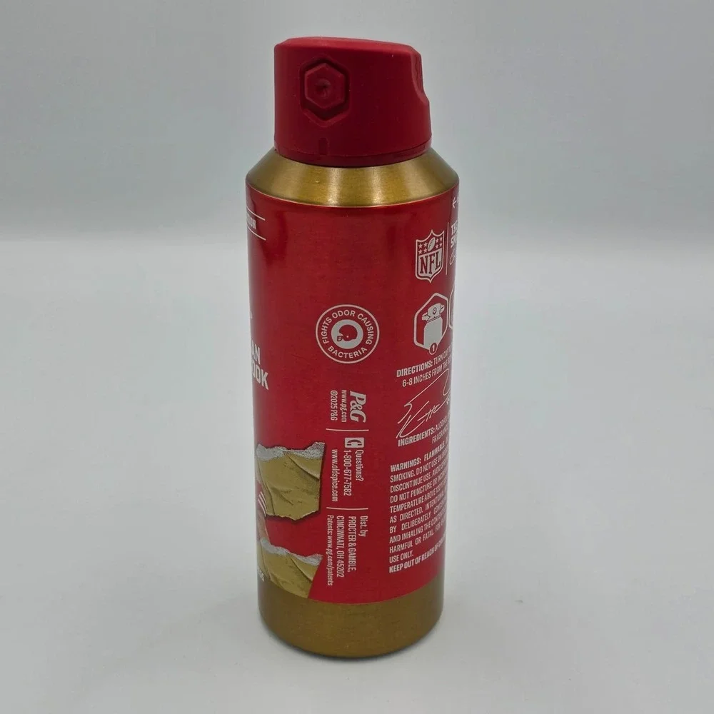 Old Spice NFL George Kittle Collectors Ed Aluminum Free Body Spray 5.1 oz (2 Pk)